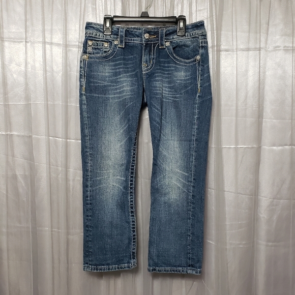 Miss Me Size 26 Capri Jeans - Picture 3 of 13